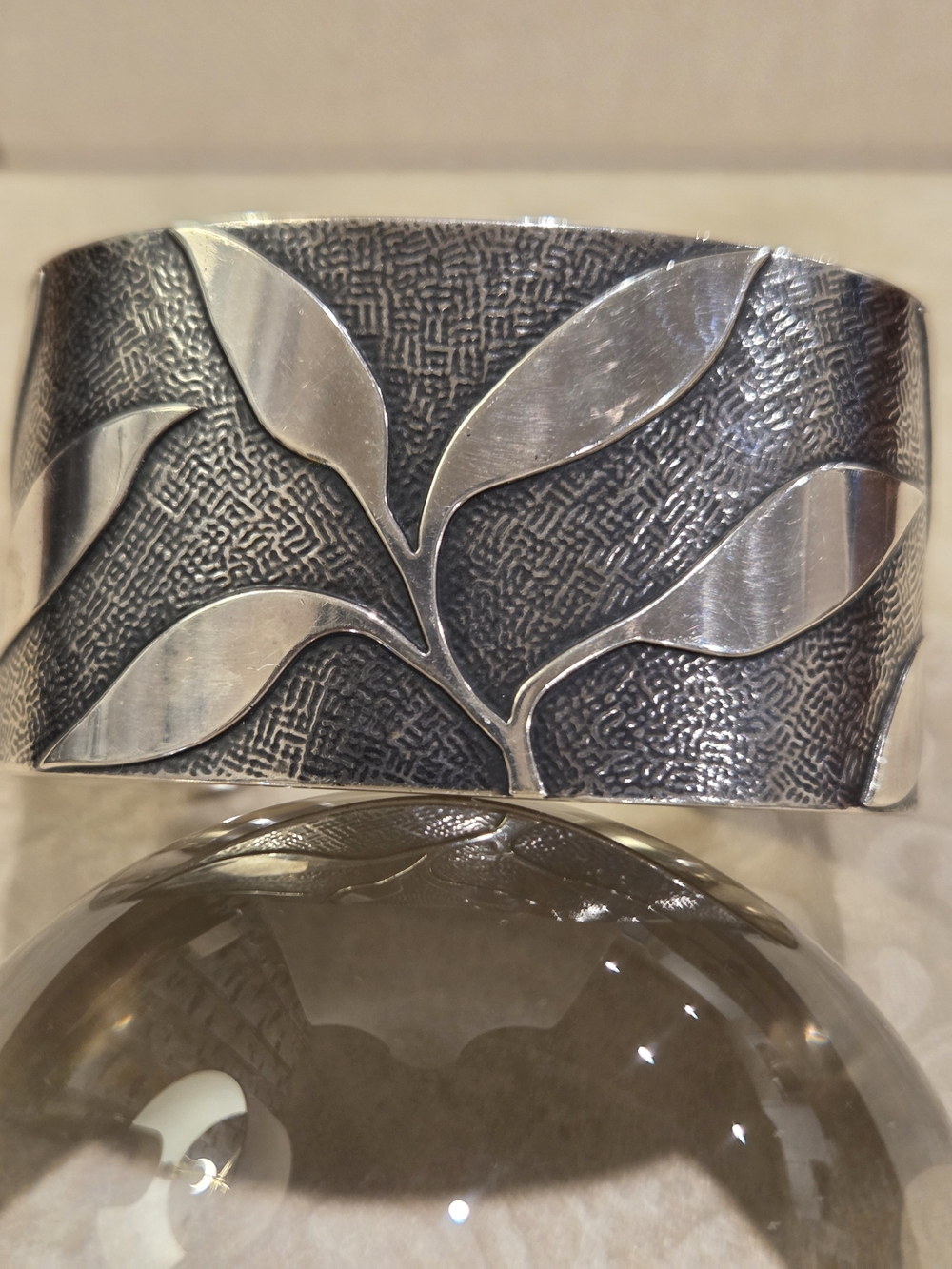 James Avery Flourishing Vine Sterling Silver Cuff Bracelet Retired